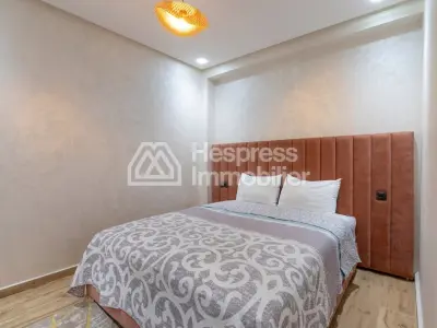 Superb apartment for rent in Guéliz, Boulevard Med 6. 3 comfortable rooms. Furnished.