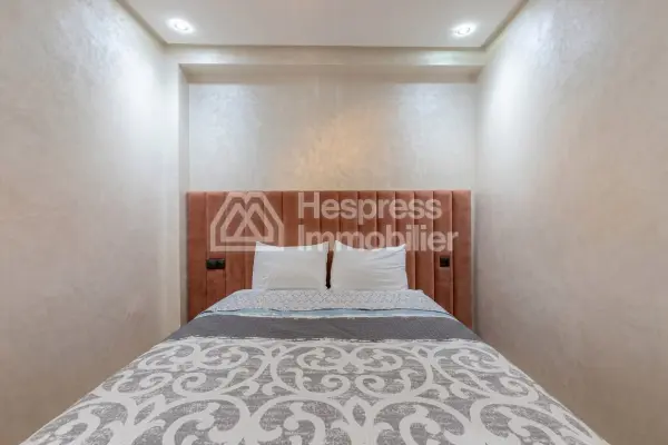 Superb apartment for rent in Guéliz, Boulevard Med 6. 3 comfortable rooms. Furnished.