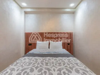 Superb apartment for rent in Guéliz, Boulevard Med 6. 3 comfortable rooms. Furnished.