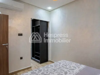 Superb apartment for rent in Guéliz, Boulevard Med 6. 3 comfortable rooms. Furnished.