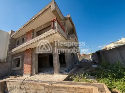 Villa semi finie Adresse d’exception sur le Boulevard Mohammed VI à Marrakech