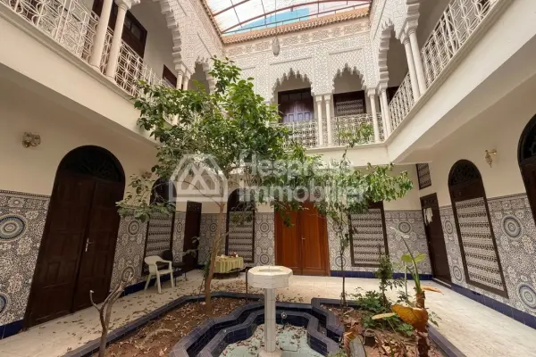 Riad authentique à vendre – riad zitoun jedid, médina de marrakech