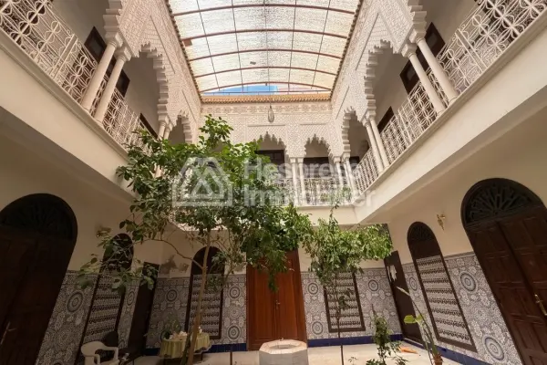 Riad authentique à vendre – riad zitoun jedid, médina de marrakech