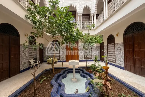 Riad authentique à vendre – riad zitoun jedid, médina de marrakech