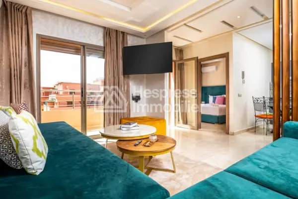 Bel studio à vendre á madam plaza. Surface de 61 m². Meublé