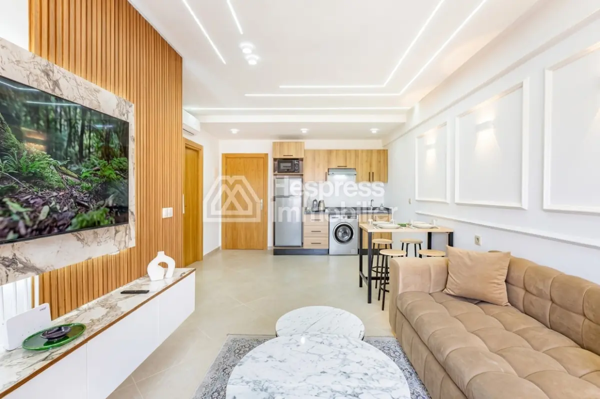 Apartment for sale at Gueliz . Comfortable 2-room apartment. Furnished.