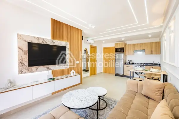 Apartment for sale at Gueliz . Comfortable 2-room apartment. Furnished.