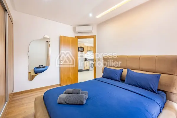 Apartment for sale at Gueliz . Comfortable 2-room apartment. Furnished.