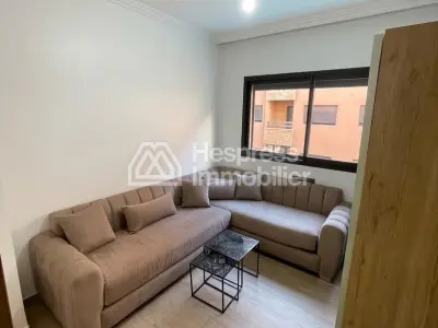Appartement à louer à Guéliz. 3 chambres. Bien meublé