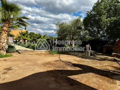 Ferme avec Villa Plain Pied à Vendre à Ghmat – Route de L’Ourika Milkiya