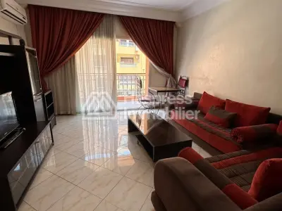Apartment for sale in Gueliz . 1 beautiful bedroom. Furnished.