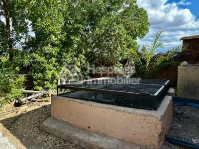 Ferme avec Villa Plain Pied à Vendre à Ghmat – Route de L’Ourika Milkiya