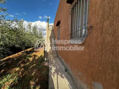 Ferme avec Villa Plain Pied à Vendre à Ghmat – Route de L’Ourika Milkiya