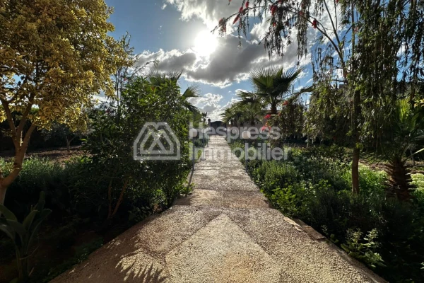 Farm with single-story villa for sale in Ghmat – Ourika Road, Milkiya