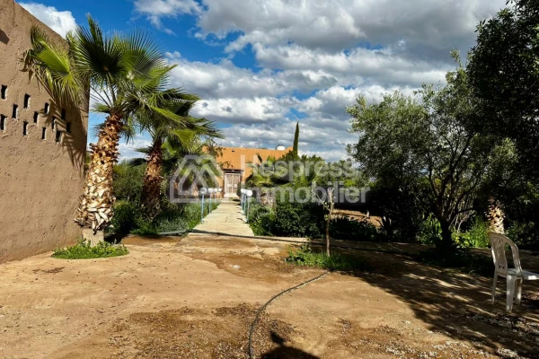 Farm with single-story villa for sale in Ghmat – Ourika Road, Milkiya