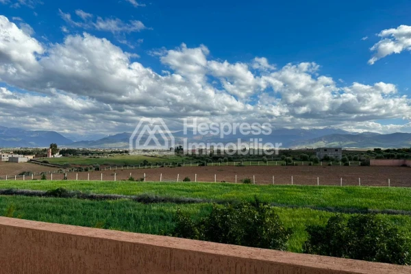 Farm with single-story villa for sale in Ghmat – Ourika Road, Milkiya