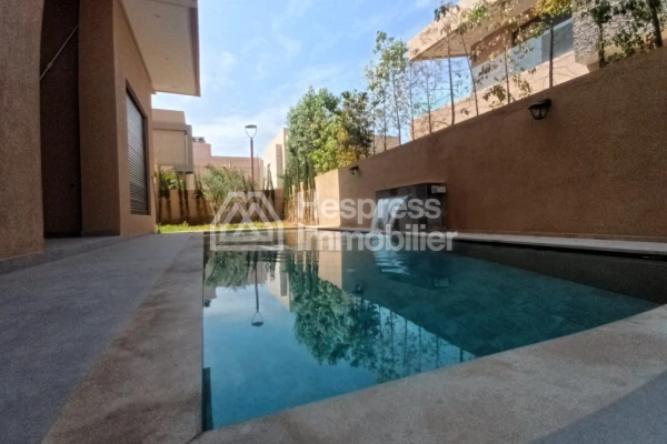 Luxurious and contemporary villa in Noria Golf Marrakech