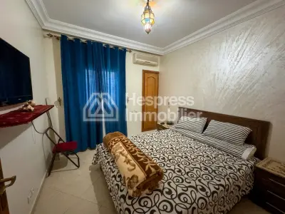Furnished apartment for rent, 80m², Abd. Al Khattabi, Kech