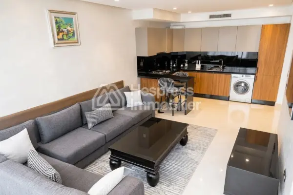 Luxueux studio neuf haut standing de 64 m² à louer meublé – Les Princesses, Casablanca