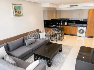 Luxueux studio neuf haut standing de 64 m² à louer meublé – Les Princesses, Casablanca