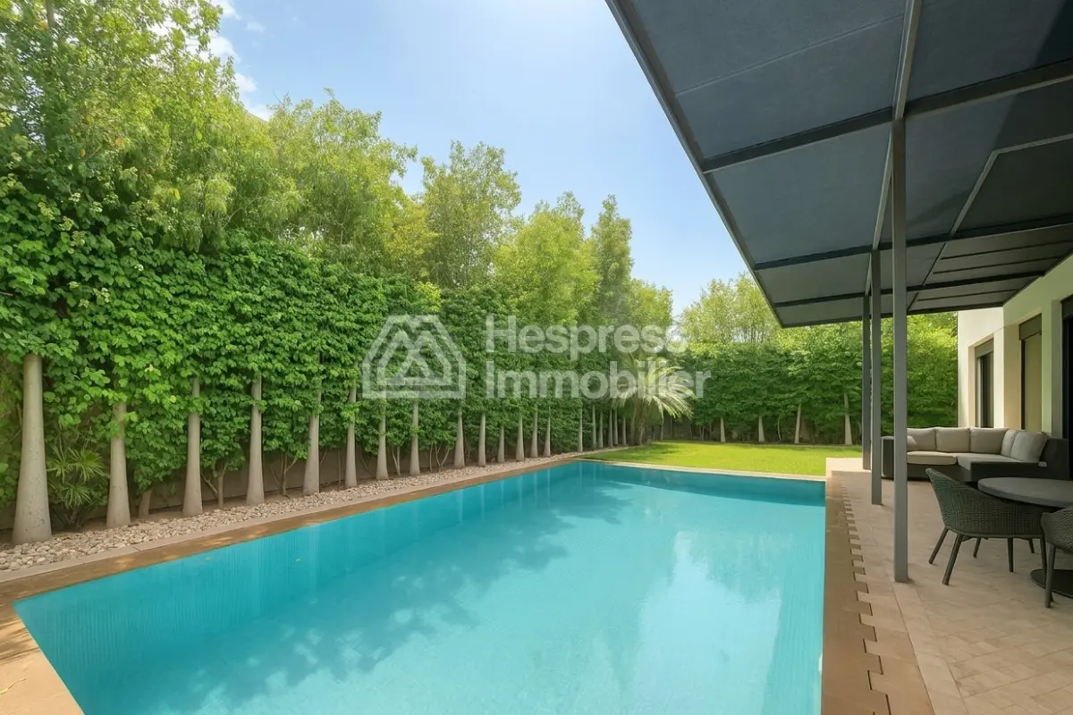 Villa de prestige 4 chambres avec piscine privée – location longue durée à targa