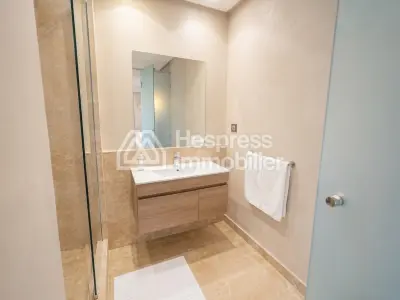 Brand new, high-end furnished studio apartment of 45 m² for rent – ​​Burgundy, Casablanca