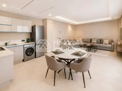 Brand new, high-end furnished studio apartment of 45 m² for rent – ​​Burgundy, Casablanca