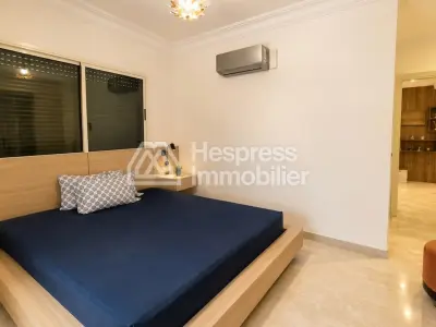 À louer longue durée – spacieux appartement meublé Victor Hugo Marrakech