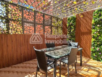 À louer longue durée – spacieux appartement meublé Victor Hugo Marrakech
