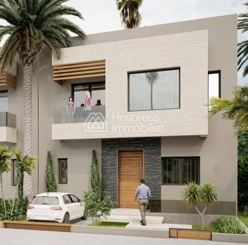 Acheter une villa moderne à Marrakech Agdal en finition cours de finition Sur l'avenue Mohamed 6 km 6