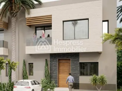 Acheter une villa moderne à Marrakech Agdal en finition cours de finition Sur l'avenue Mohamed 6 km 6