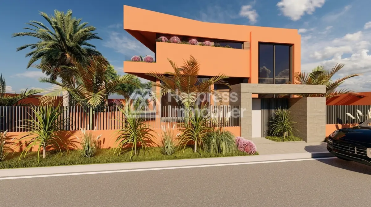 Villa Semi finie à Vendre sur la Route d’Ourika Marrakech Résidence Fermée