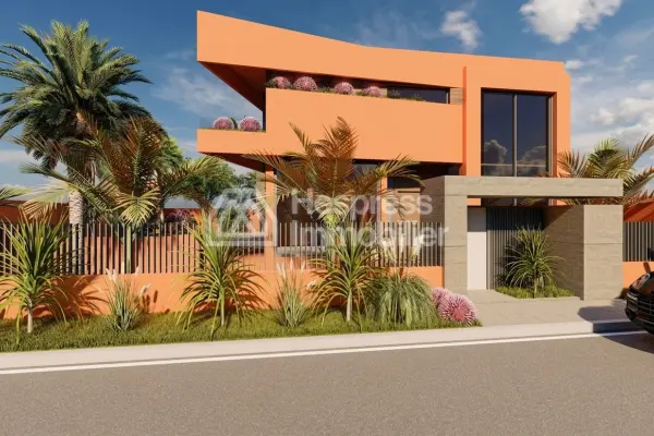 Villa Semi finie à Vendre sur la Route d’Ourika Marrakech Résidence Fermée
