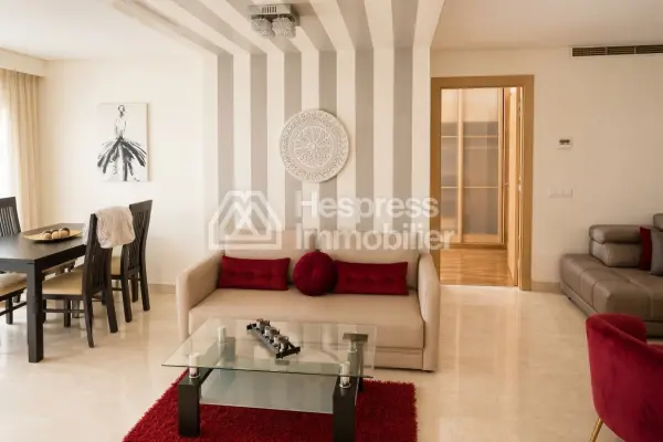 Appartement 2 chambres meublé haut standing de 78 m² à louer – Palmier, Casablanca