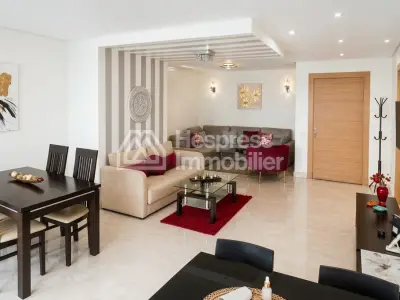 Appartement 2 chambres meublé haut standing de 78 m² à louer – Palmier, Casablanca