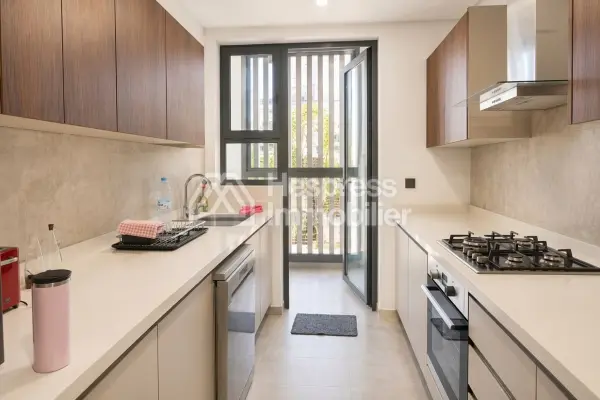 Location appartement 2 chambres meublé de 91 m² – Casablanca Finance City CFC