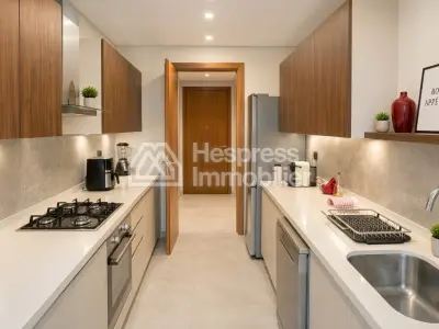 Location appartement 2 chambres meublé de 91 m² – Casablanca Finance City CFC