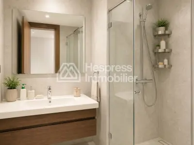 Location appartement 2 chambres meublé de 91 m² – Casablanca Finance City CFC