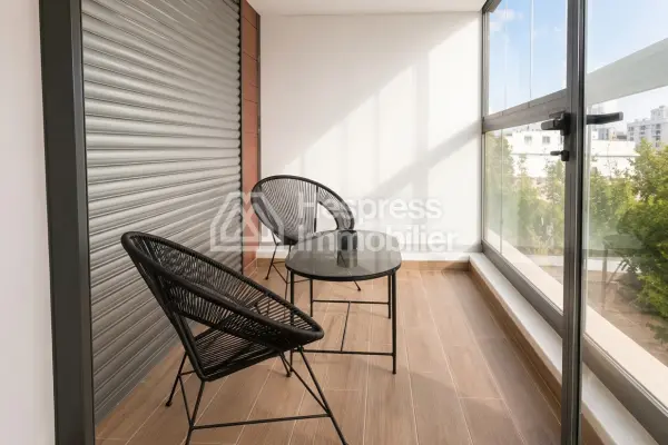 Location appartement 2 chambres meublé de 91 m² – Casablanca Finance City CFC
