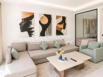 Location Studio neuf haut standing de 50 m² meublé – Maârif Extension, Casablanca