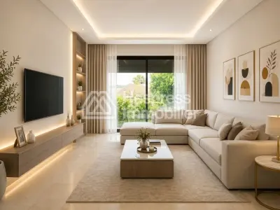 Unfurnished 2-bedroom apartment for rent, 85 m² – Oasis , Casablanca