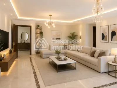 Location appartement non meublé de 97 m² avec grande terrasse – Val Fleuri, Casablanca