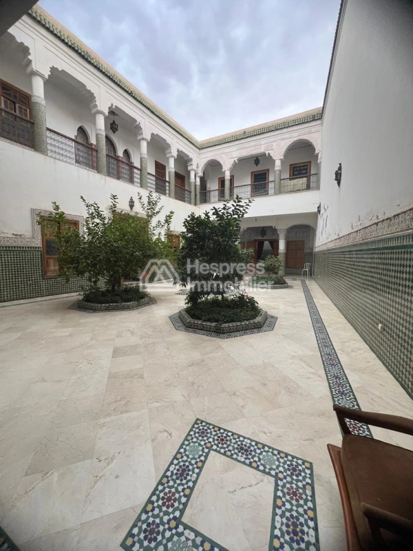 Grand Riad a vendre titré