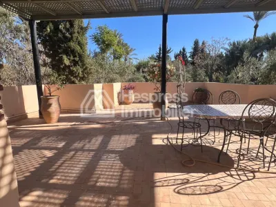 Villa meublé à louer à Marrakech Palmeraie