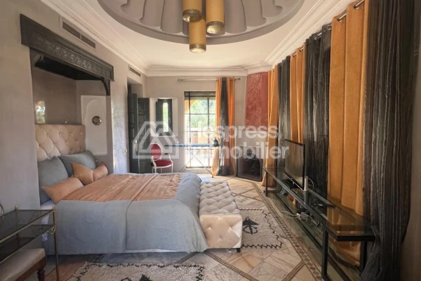 Villa meublé à louer à Marrakech Palmeraie