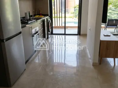 Superbe appartement à vendre à Route de Tahanaout. Surface totale 85 m². Bien meublé