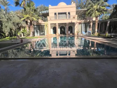 Villa meublé à louer à Marrakech Palmeraie
