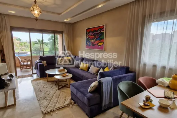Très bel appartement en location à Agdal. 2 chambres. Bien meublé