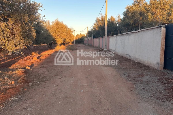 Terrain à vendre, 500m² à Marrakech Milkiya