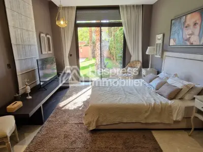 Beautiful villa for seasonal rental in Agdal. Total area 400 m². Well furnished.